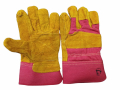 Краги Желто розовый Бык Утепленые (0012)
